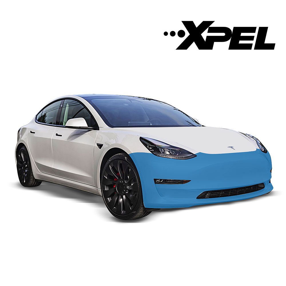 2018-2022 Tesla Model 3 Front Bumper PPF Kit